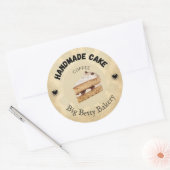 Étiquettes de gâteaux de café personnalisés | Boul (Enveloppe)