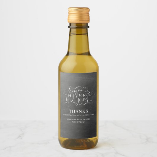 Étiquettes de gel douche fait maison de Ma Douche  (Devant)