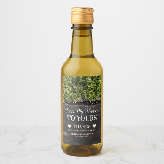 Étiquettes de gel douche fait maison de Ma Douche  (Devant)