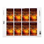 Étiquettes de gelée d'Apple (Feuille entière)