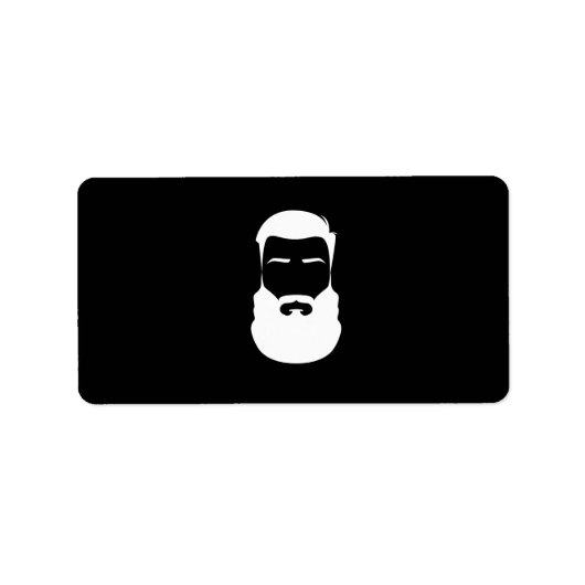 Étiquettes de la barbe blanche (Devant)