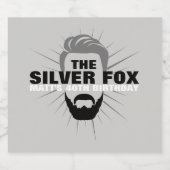 Étiquettes de la bouteille de bière de fête mascul (Étiquettes simples)