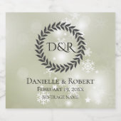 Étiquettes de la bouteille de bière Sage (Étiquettes simples)