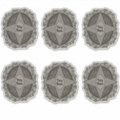 Étiquettes de la bouteille d'os pothécaire (Devant)