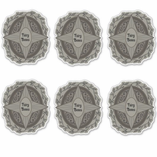 Étiquettes de la bouteille d'os pothécaire (Devant)