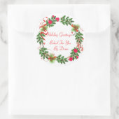 Étiquettes de la couronne de Noël (Sac)