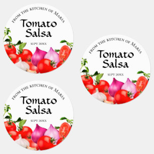 Étiquettes De la cuisine de Salsa de tomate maison