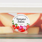 Étiquettes De la cuisine de | Salsa de tomate maison (Apposé)