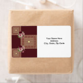 Étiquettes de la fête des mères (En situation)