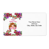 Étiquettes de la fête des mères (Devant)