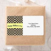 Étiquettes de la fête des mères (En situation)