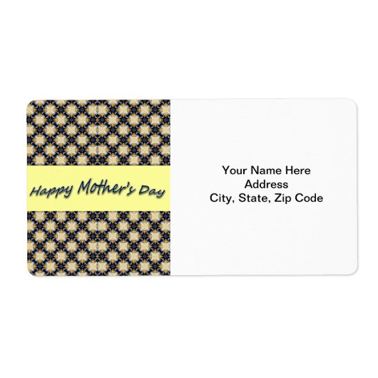 Étiquettes de la fête des mères (Devant)