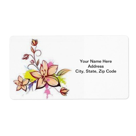 Étiquettes de la fête des mères (Devant)