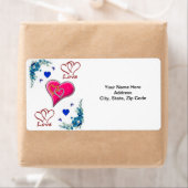 Étiquettes de la fête des mères (En situation)