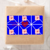 Étiquettes de la fête des mères (En situation)