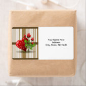 Étiquettes de la fête des mères (En situation)