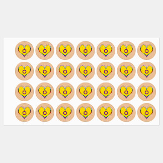 Étiquettes de la Fierté intersexuelle