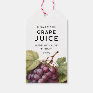 Étiquettes de la Panterie de Jus de Raisins Rouges