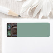 Étiquettes de la porte ancienne (En situation)