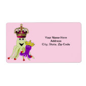 Étiquettes de la reine Octopus (Devant)