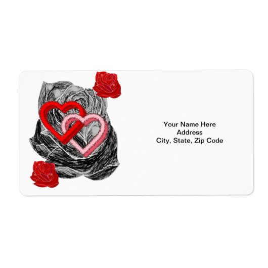 Étiquettes de la Saint Valentin (Devant)