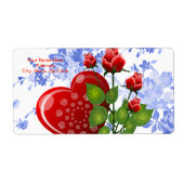 Étiquettes de la Saint Valentin (Devant)