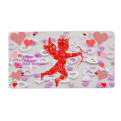 Étiquettes de la Saint Valentin (Devant)