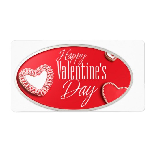 Étiquettes de la Saint Valentin (Devant)