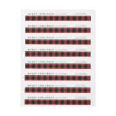 Étiquettes de l'adresse de retour de Buffalo Check (Feuille)