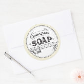 Étiquettes de l'autocollant Étiquette au savon Lem (Enveloppe)