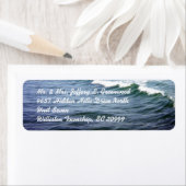 Étiquettes de l'eau de mer (En situation)