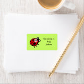 Étiquettes de l'école ( coccinelle ) (En situation)