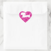 Étiquettes de l'enveloppe rose Plaid (Sac)