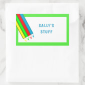 Étiquettes de l'étiquette de nom d'enfant (Sac)