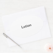 Étiquettes de lotion/ (Enveloppe)