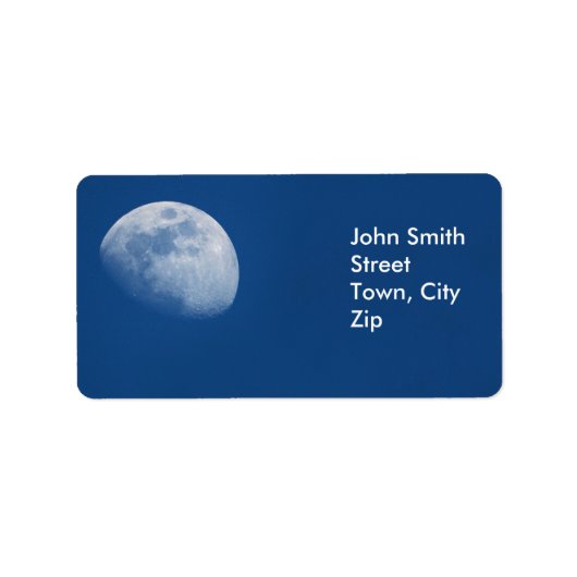 Étiquettes de lune (Devant)