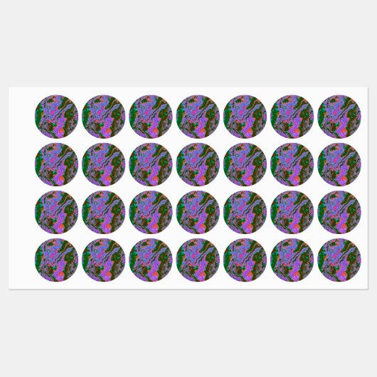 Étiquettes de marbre aigre (Feuille)