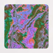 Étiquettes de marbre aigre (Design 1)