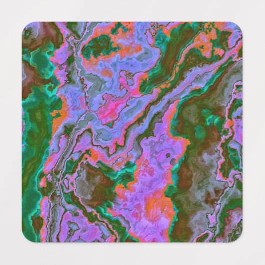 Étiquettes de marbre aigre (Design 1)