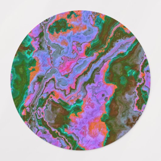 Étiquettes de marbre aigre (Design 1)