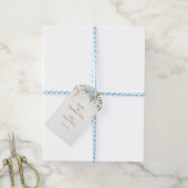 Étiquettes de mariage chic aquarelle de verdure do (Avec de laficelle)