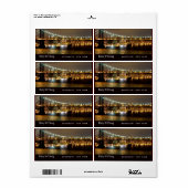 Étiquettes de mariage du pont Brooklyn (Feuille entière)