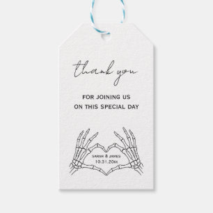 Étiquettes de Mariage Gothique Halloween