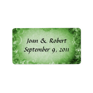 Étiquettes de mariage irlandais préférés