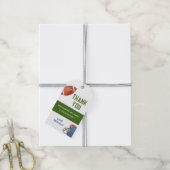 Étiquettes de Merci Anniversaire de enfant de foot (Avec de la ficelle)