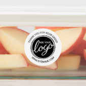 Étiquettes de Merci de logo d'entreprise personnal (Apposé)