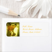 Étiquettes de messagerie de Chalice (En situation)