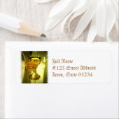 Étiquettes de messagerie de Chalice (En situation)