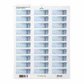 Étiquettes de messagerie Lighthouse Ledge (Feuille entière)