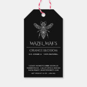 Étiquettes de miel faits maison sur mesure (Dos)